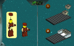 LEGO 7124 instructions page 2 – build guide