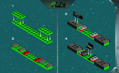 LEGO 7124 instructions page 7 – build guide