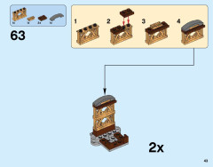 LEGO 71253 instructions page 43 – build guide