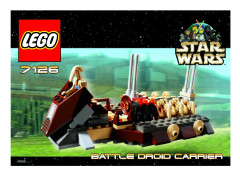 LEGO 7126 instructions page 1 – build guide