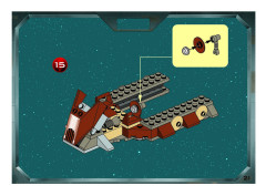 LEGO 7126 instructions page 21 – build guide