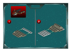 LEGO 7126 instructions page 9 – build guide