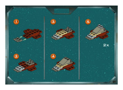 LEGO 7127 instructions page 21 – build guide