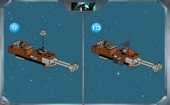 LEGO 7128 instructions page 10 – build guide