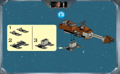 LEGO 7128 instructions page 12 – build guide