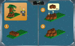 LEGO 7128 instructions page 3 – build guide