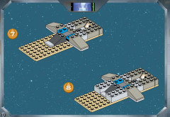 LEGO 7130 instructions page 10 – build guide