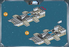 LEGO 7130 instructions page 14 – build guide