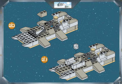 LEGO 7130 instructions page 17 – build guide