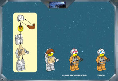 LEGO 7130 instructions page 2 – build guide