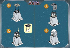 LEGO 7130 instructions page 4 – build guide