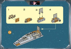 LEGO 7130 instructions page 42 – build guide