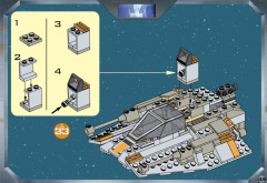 LEGO 7130 instructions page 45 – build guide