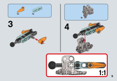 LEGO 71302 instructions page 9 – build guide