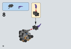 LEGO 71304 instructions page 14 – build guide