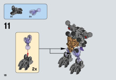 LEGO 71304 instructions page 18 – build guide