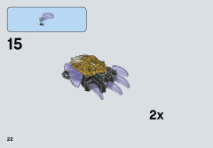 LEGO 71304 instructions page 22 – build guide