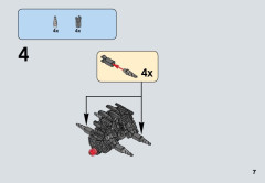 LEGO 71304 instructions page 7 – build guide