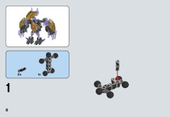 LEGO 71304 instructions page 8 – build guide