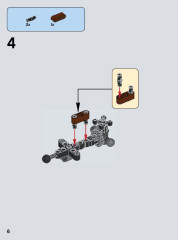 LEGO 71306 instructions page 6 – build guide