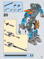 LEGO 71307 instructions page 21 – build guide