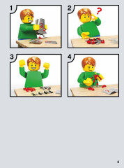 LEGO 71307 instructions page 3 – build guide