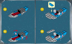 LEGO 7131 instructions page 10 – build guide