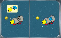 LEGO 7131 instructions page 14 – build guide