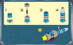 LEGO 7131 instructions page 20 – build guide