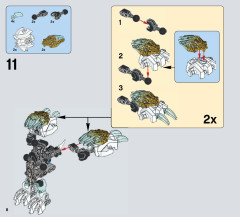 LEGO 71311 instructions page 8 – build guide