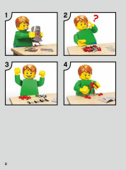 LEGO 71312 instructions page 2 – build guide