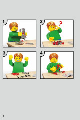 LEGO 71313 instructions page 2 – build guide