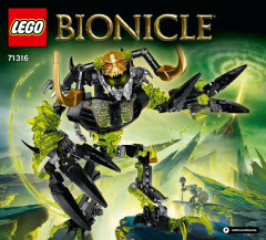 LEGO 71316 instructions page 1 – build guide