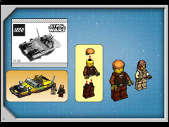 LEGO 7133 instructions page 2 – build guide