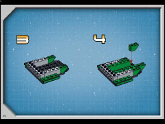 LEGO 7133 instructions page 22 – build guide