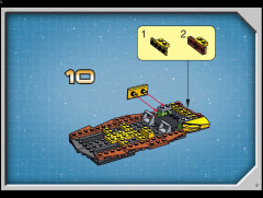 LEGO 7133 instructions page 9 – build guide