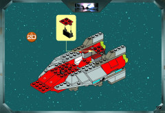 LEGO 7134 instructions page 19 – build guide