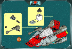 LEGO 7134 instructions page 22 – build guide