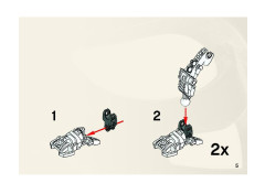 LEGO 7135 instructions page 5 – build guide