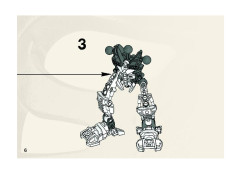 LEGO 7135 instructions page 6 – build guide