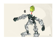 LEGO 7135 instructions page 9 – build guide