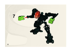 LEGO 7136 instructions page 10 – build guide