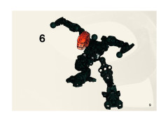 LEGO 7136 instructions page 9 – build guide