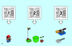 LEGO 71360 instructions page 2 – build guide