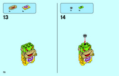 LEGO 71360 instructions page 70 – build guide