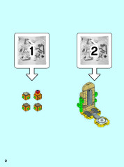 LEGO 71363 instructions page 2 – build guide