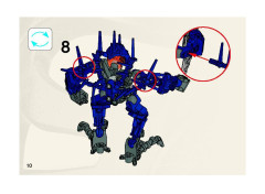 LEGO 7137 instructions page 10 – build guide