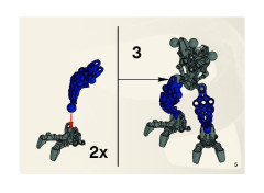 LEGO 7137 instructions page 5 – build guide