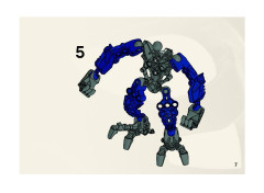 LEGO 7137 instructions page 7 – build guide