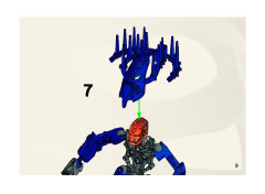 LEGO 7137 instructions page 9 – build guide